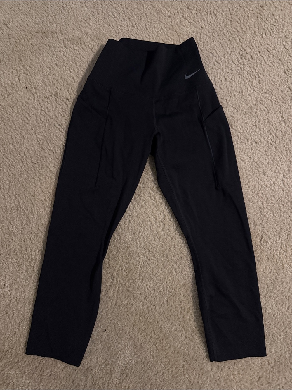 Nike Black Performance High-Waist Leggings